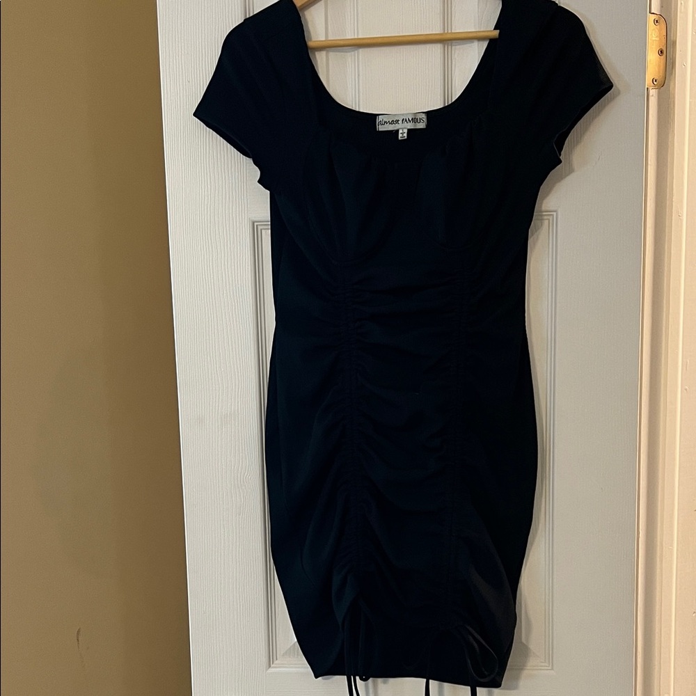 Almost Famous Black Mini Dress